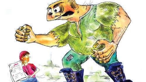 عکس نقاشی غول پیکر