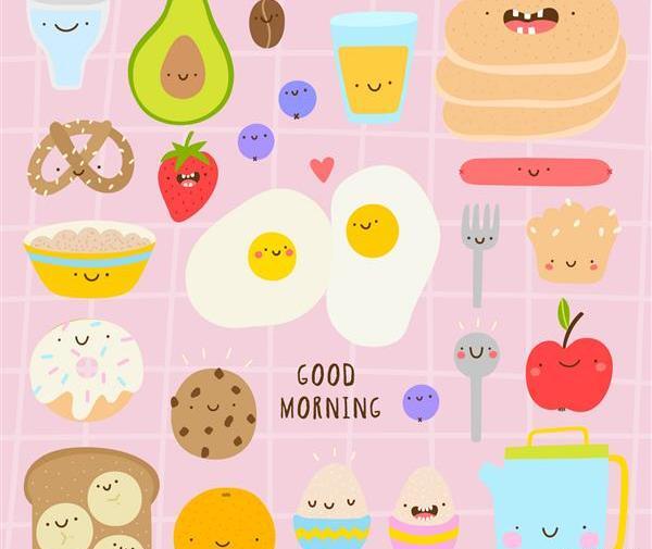 عکس نقاشی غذاهای مفید