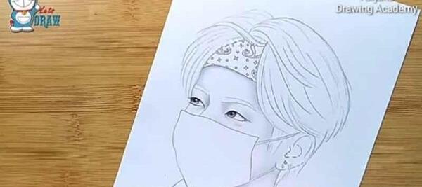 عکس نقاشی عروسک تهیونگ