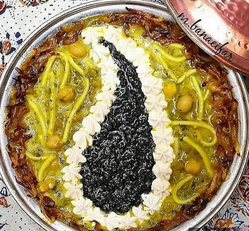 عکس نقاشی ظرف آش