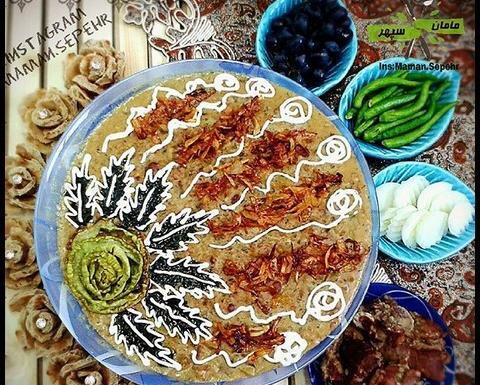 عکس نقاشی ظرف آش