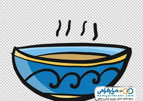 عکس نقاشی ظرف آش
