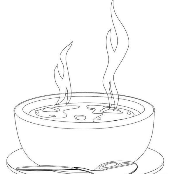 عکس نقاشی ظرف آش