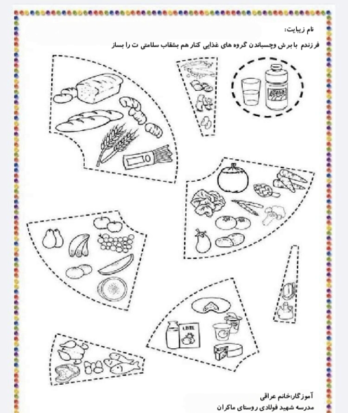 عکس نقاشی ظرف سلامت