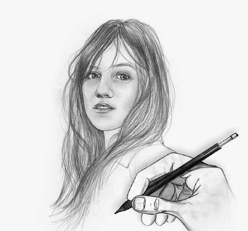 تبدیل عکس به نقاشی طراحی شده با مداد