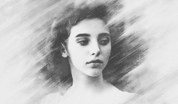 تبدیل عکس به نقاشی طراحی شده با مداد