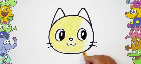 عکس صورت گربه برای نقاشی