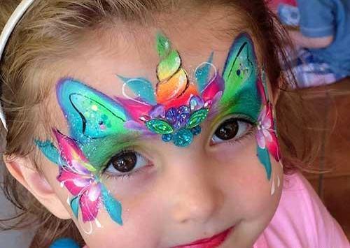 عکس نقاشی رو صورت خرگوش