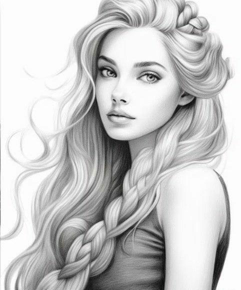 عکس نقاشی با زغال