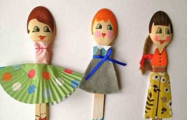 عکس نقاشی زرافه با قاشق