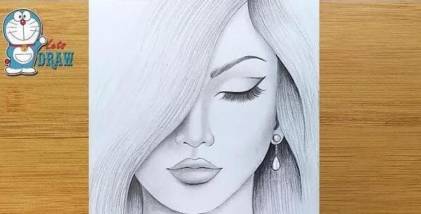 عکس چهره ساده برای نقاشی