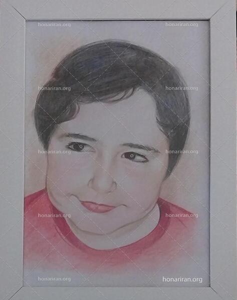 عکس چهره برای نقاشی با مداد رنگی