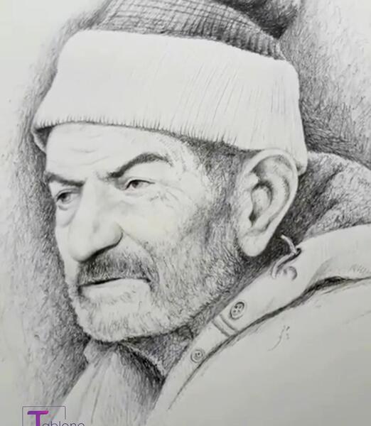 عکس چهره برای نقاشی با مداد رنگی