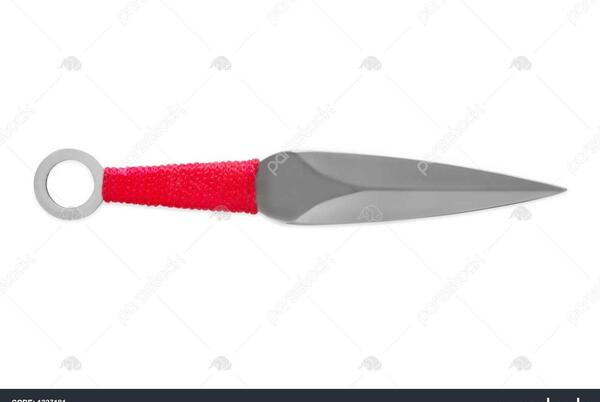 عکس نقاشی چاقو جنگی