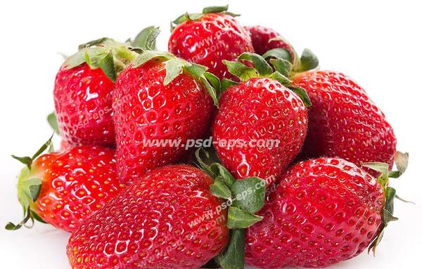 نقاشی عکس توت فرنگی کوچولو واقعی