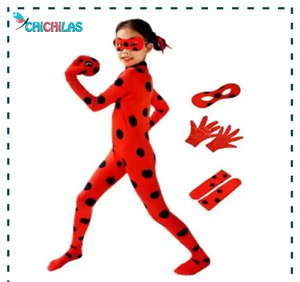 عکس نقاشی تیکی دختر کفشدوزکی