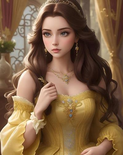 عکس نقاشی پرنسس دلبر