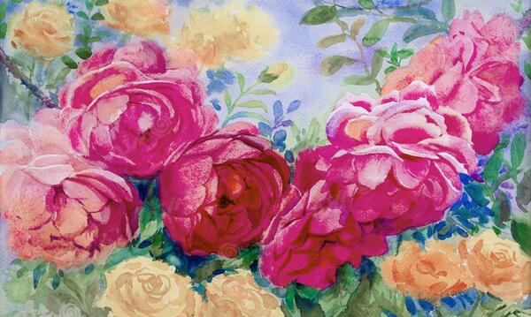 عکس آبرنگ برای نقاشی