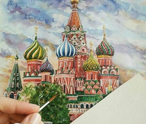 عکس آبرنگ برای نقاشی