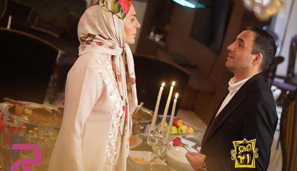 عکس شادی سریال صفر بیست و یک
