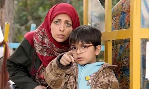 عکس صورت زخمی در فیلم بچه مهندس