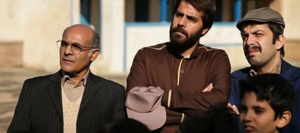 عکس صورت زخمی در فیلم بچه مهندس