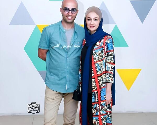 عکس بازیگر ویدا جوان و همسرش