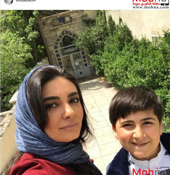 عکس بازیگر لیندا کیانی و همسرش