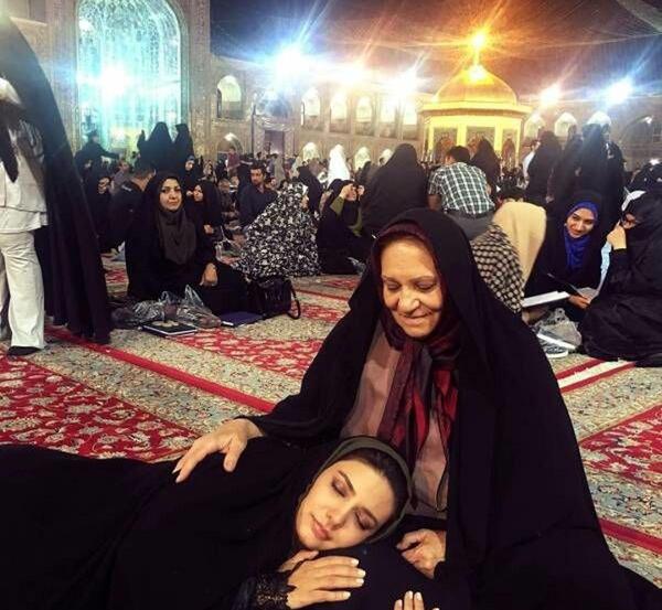 عکس بازیگر لیندا کیانی و همسرش