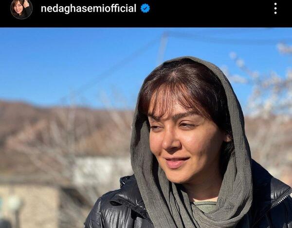 عکس بازیگر ندا قاسمی و همسرش
