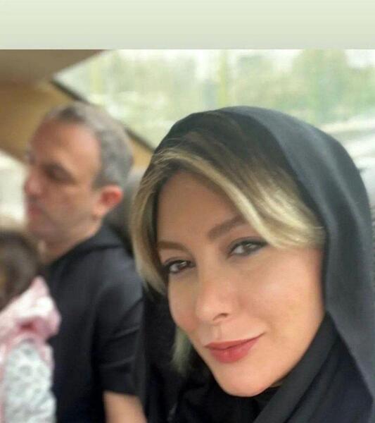عکس بازیگر فریبا کوثری و همسرش