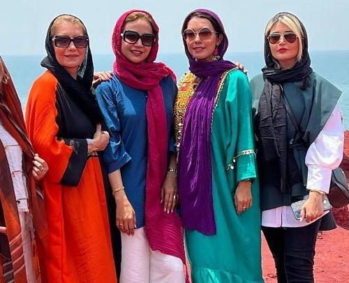 عکس بازیگر فریبا کوثری و همسرش