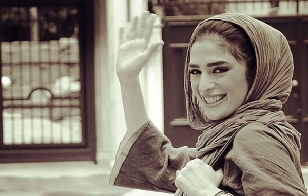 عکس بازیگر عسل بدیعی و همسرش