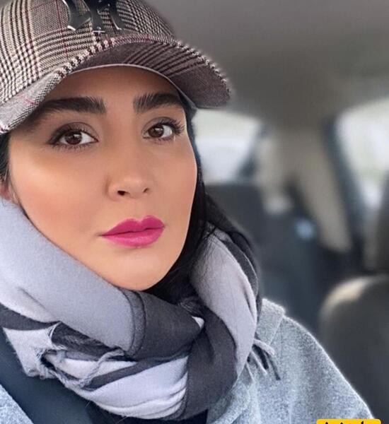 عکس بازیگر زن ایرانی در ویلای کردان