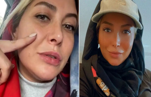 عکس بازیگر زن ایرانی در ویلای کردان