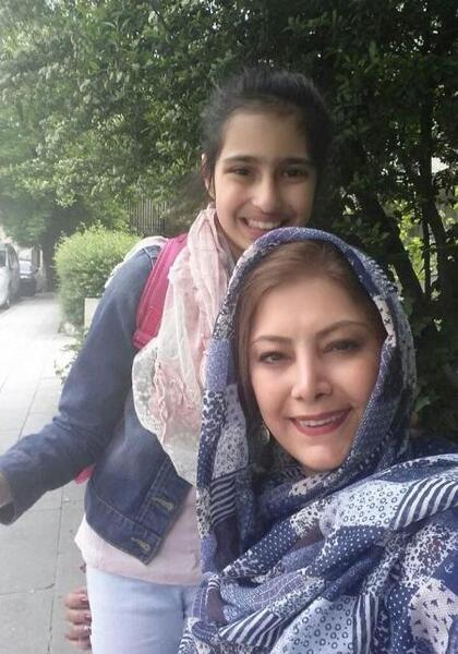 عکس بازیگر لادن طباطبایی