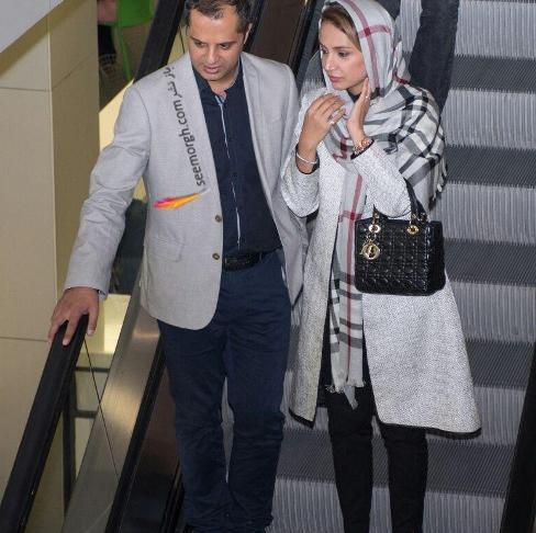 عکس بازیگر شبنم قلی خانی با همسرش