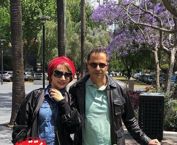 عکس بازیگر شبنم قلی خانی با همسرش