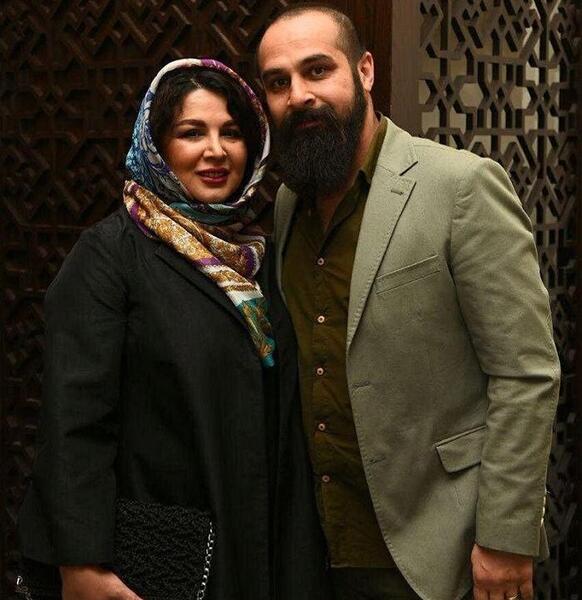 عکس بازیگر شهره سلطانی با همسرش
