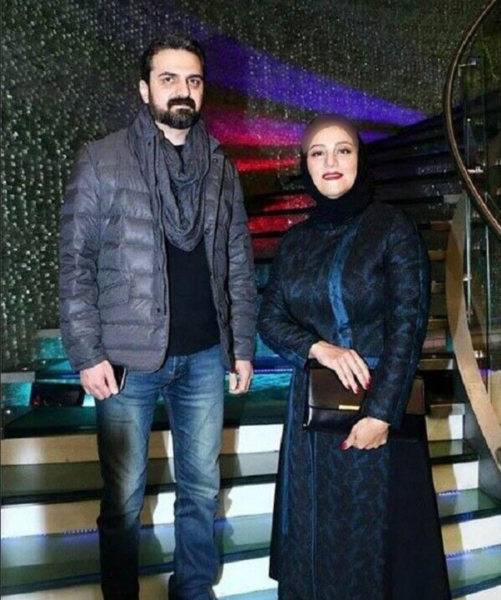 عکس بازیگر شبنم مقدمی و همسرش