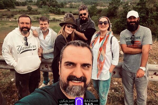 عکس بازیگر شبنم مقدمی و همسرش