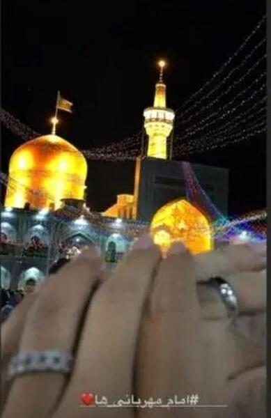 عکس همسر سوگل طهماسبی بازیگر