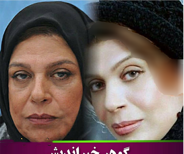عکس بازیگر زن ایرانی پیر