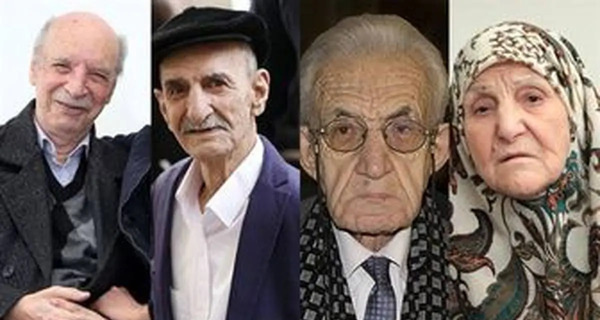 عکس بازیگر زن ایرانی پیر