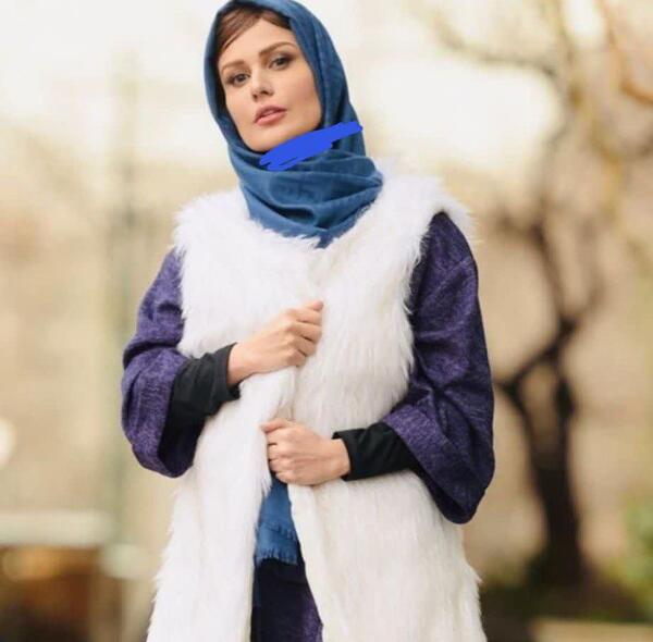عکس بازیگر رز رضوی و همسرش