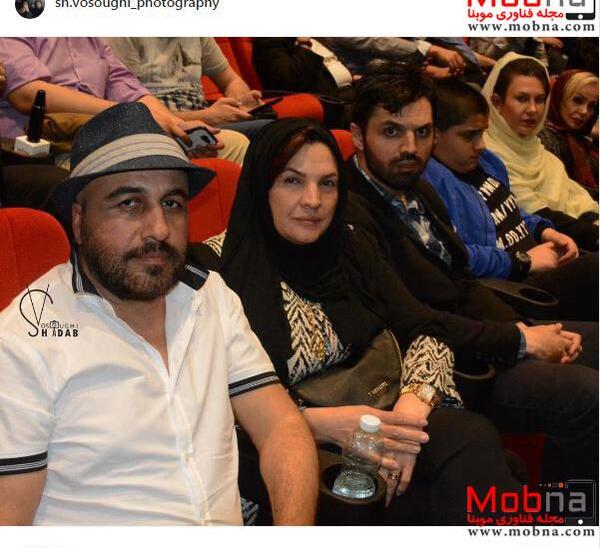 عکس بازیگر رضا عطاران با همسرش