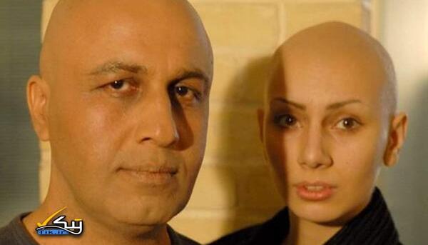 عکس بازیگر رضا عطاران با همسرش