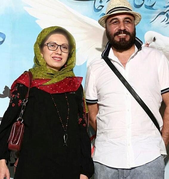 عکس بازیگر رضا عطاران با همسرش