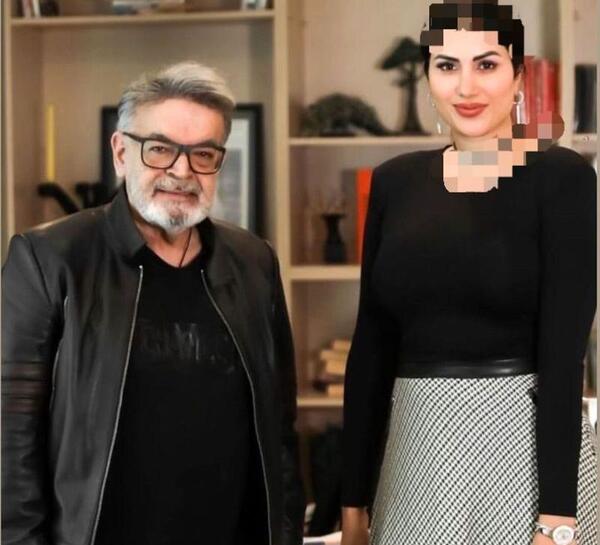عکس بازیگر حمید لولایی و همسرش