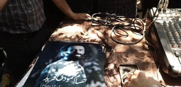 عکس بازیگر فوت شده حسام محمودی